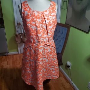 Betsey Johnson Vintage Inspired Brocade Dress